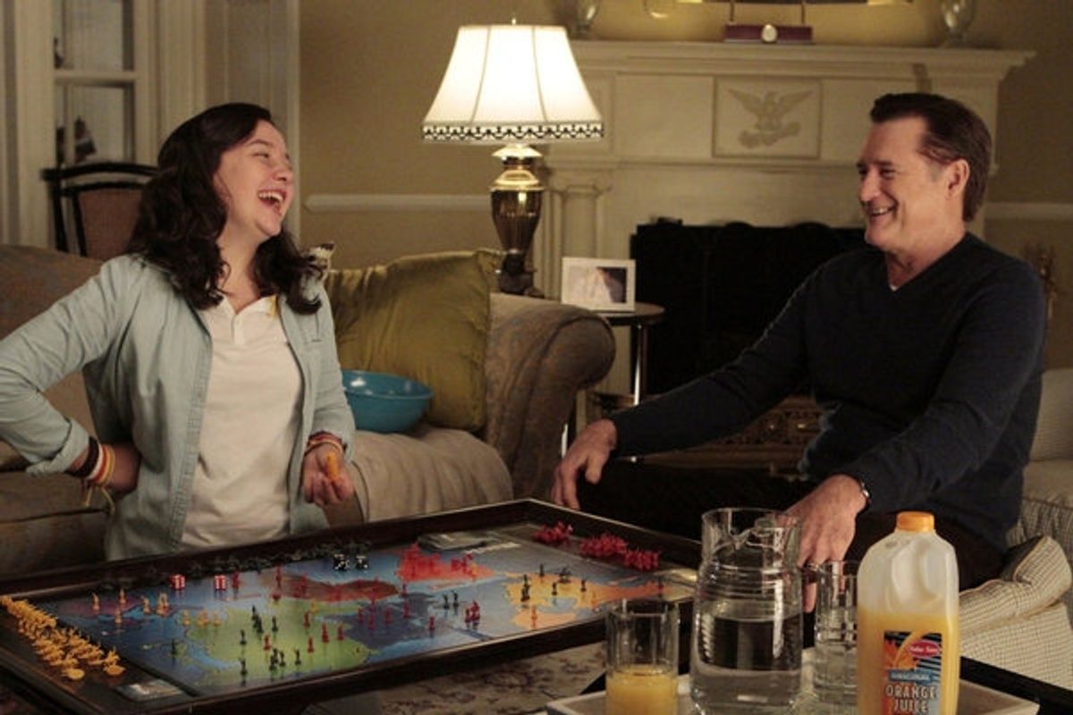 Amara Miller, Bill Pullman at 